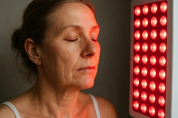 Red light therapy mod rynker og hudproblemer